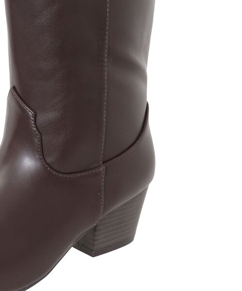 Green　Parks（グリーンパークス）の「ETS.ウエスタンブーツ（ブーツ・レディース・ブラウン・L/M/S）」の12枚目の写真