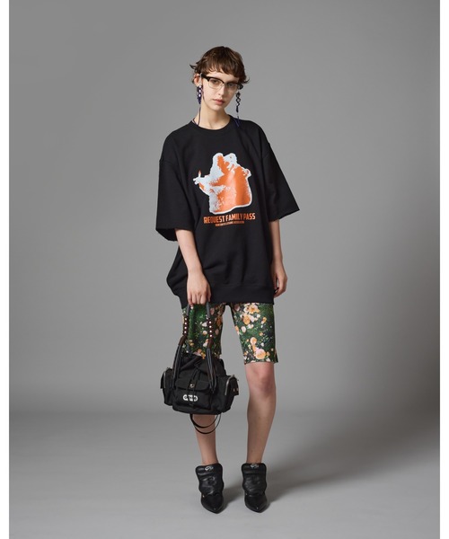 NON TOKYO(ノントーキョー)の「NON TOKYO/ノントーキョー/プリントプルオーバー半袖スウェット(コアラ)(スウェット・レディース・ブラック/ネイビー/グレー・1/2)」の6枚目の写真