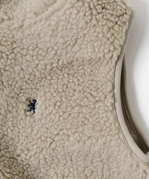 GYMPHLEX（ジムフレックス）の「GYMPHLEX　BOA HOODED VEST（ベスト・レディース・アイボリー/ベージュ/チャコールグレー/ベージュ系その他/ネイビー・14）」の15枚目の写真