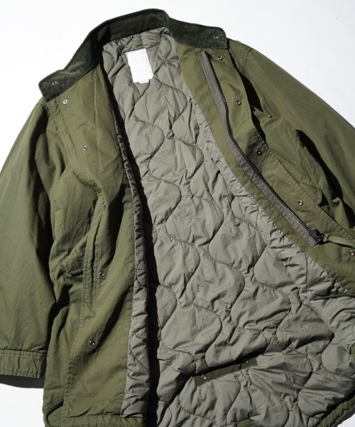 ジャケット・アウター MADE IN STANDARD/QUILTLINED M-65MODSCOAT セール】MADE IN STANDARD / メイドインスタンダード QUILT LINED