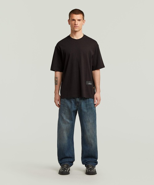 G-STAR(ジースター)の「BEND 3D LOOSE CHINO 2.0 JEANS/立体裁断ワイドルーズテーパードジーンズ(デニムパンツ・メンズ・インディゴブルー・36/32/28/30/33/30/34/30/29/30/30/30/31/30/32/30)」の4枚目の写真
