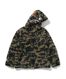 A BATHING APE(アベイシングエイプ)の1ST CAMO SHARK SNOWBOARD JACKET(ミリタリージャケット)