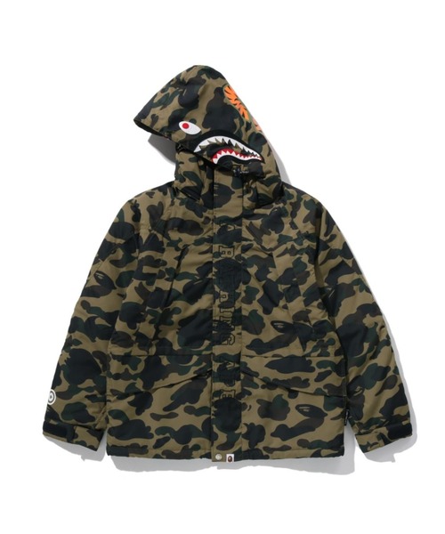 1ST CAMO SHARK SNOWBOARD JACKET（ミリタリージャケット）｜A BATHING