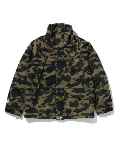 1ST CAMO SHARK SNOWBOARD JACKET（ミリタリージャケット）｜A BATHING