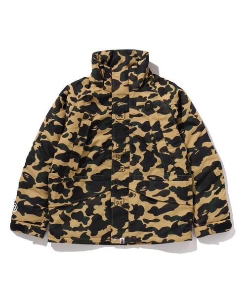 1ST CAMO SHARK SNOWBOARD JACKET（ミリタリージャケット）｜A BATHING