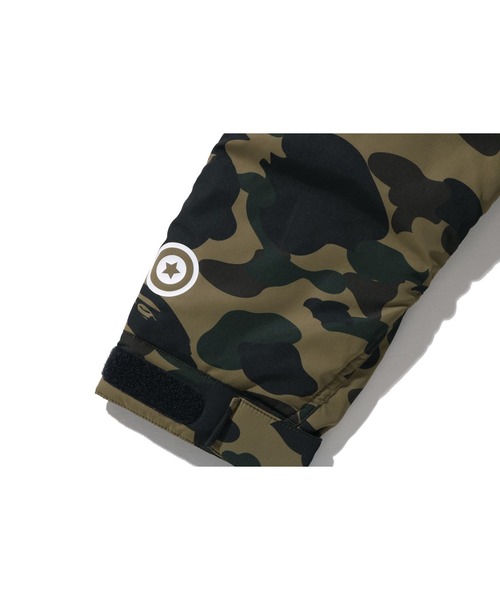 A BATHING APE(アベイシングエイプ)の「1ST CAMO SHARK SNOWBOARD JACKET(ミリタリージャケット・メンズ・イエロー/オレンジ/グリーン・X-LARGE/SMALL/XX-LARGE/LARGE/MEDIUM)」の22枚目の写真