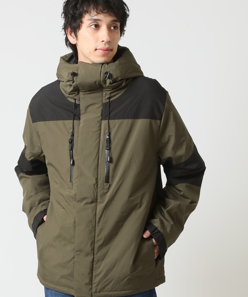 耐水圧10,000mm 全天候対応 切り替えファイバーダウンフード