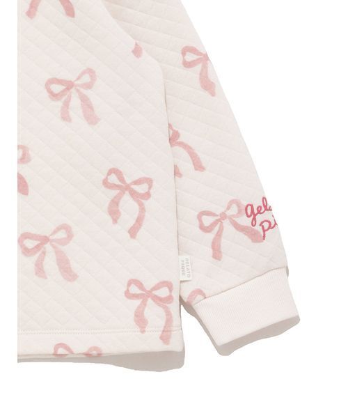 ジェラートピケ　くまキルティング　パジャマ＊新品＊ gelato pique（ジェラートピケ）の「ベア柄キルトロングパンツ（ルーム