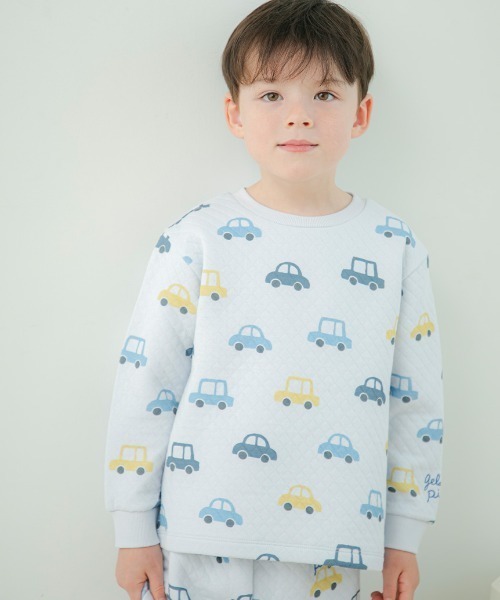 セール】【販路限定】【KIDS】キルティングプルオーバー（ルームウェア