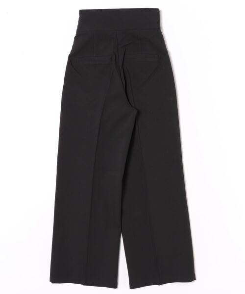 nouvellemoi（ヌーベルモイ）の「ハイウエストソフトワイドパンツ（その他パンツ・レディース・ベージュ系その他/チャコールグレー/ブラック/アイボリー・L/M/S）」の21枚目の写真