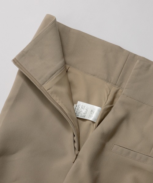 nouvellemoi（ヌーベルモイ）の「ハイウエストソフトワイドパンツ（その他パンツ・レディース・ベージュ系その他/チャコールグレー/ブラック/アイボリー・L/M/S）」の15枚目の写真