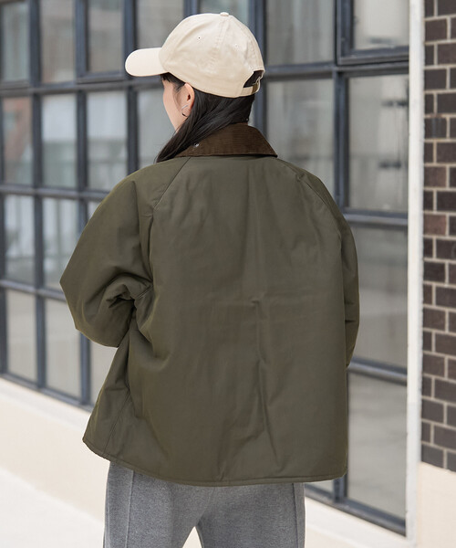 【美品】フリークスストア 別注 Barbour バブアー ブルゾン L フリークス ストアとバブアーの別注ブルゾンが発売中。人気モデルを