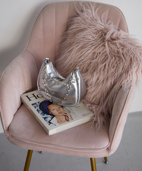 BAYFLOW（ベイフロー）の「マルチWAYチェーンバッグ（ハンドバッグ・レディース・シルバー/ブラック/ボルドー・FREE）」の8枚目の写真