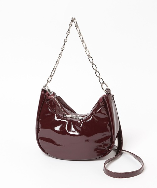 BAYFLOW（ベイフロー）の「マルチWAYチェーンバッグ（ハンドバッグ・レディース・シルバー/ブラック/ボルドー・FREE）」の15枚目の写真