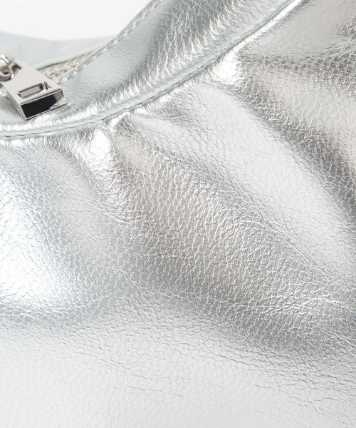 BAYFLOW（ベイフロー）の「マルチWAYチェーンバッグ（ハンドバッグ・レディース・シルバー/ブラック/ボルドー・FREE）」の5枚目の写真