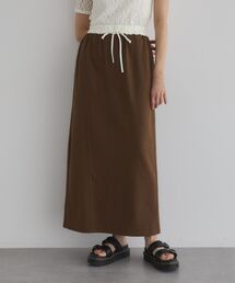 【日本製】クロッチデザインロングスカート