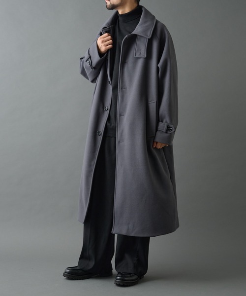 新品 UNDERCOVER ウール縮絨 ステンカラーコート ロングコート 新品 UNDERCOVER ウール縮絨 ステンカラーコート ロングコート - メルカリ