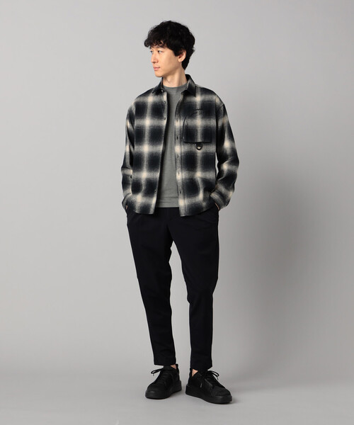 β MEN(ベータメン)の「【裏起毛】【メリルハイテンション】テーパードイージーパンツ(その他パンツ・メンズ・カーキ/ブラック・L/M/S)」の5枚目の写真
