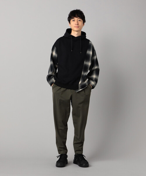 β MEN(ベータメン)の「【裏起毛】【メリルハイテンション】テーパードイージーパンツ(その他パンツ・メンズ・カーキ/ブラック・L/M/S)」の9枚目の写真
