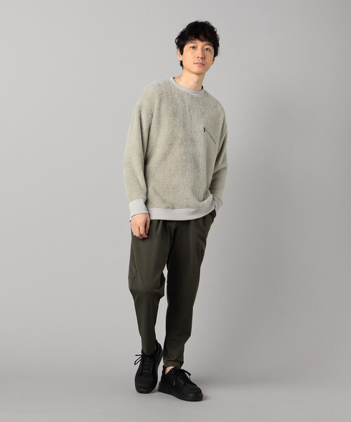 β MEN(ベータメン)の「【裏起毛】【メリルハイテンション】テーパードイージーパンツ(その他パンツ・メンズ・カーキ/ブラック・L/M/S)」の11枚目の写真