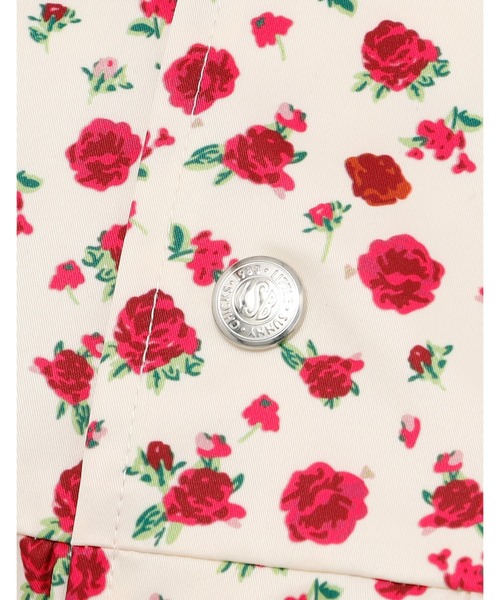 Little sunny bite(リトルサニーバイト)の「【RES】【Little Sunny Bite】rose nylon jacket(ナイロンジャケット・レディース・アイボリー/ブラック/ピンク・SMALL/MEDIUM)」の20枚目の写真