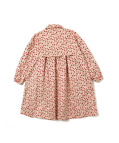 Little sunny bite(リトルサニーバイト)の「【RES】【Little Sunny Bite】rose nylon jacket(ナイロンジャケット・レディース・アイボリー/ブラック/ピンク・SMALL/MEDIUM)」の4枚目の写真