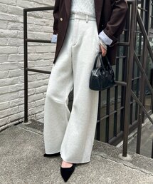 mystic(ミスティック)の【WEB限定/年間総売上1位!】裏起毛カーブスウェットパンツ(その他パンツ)