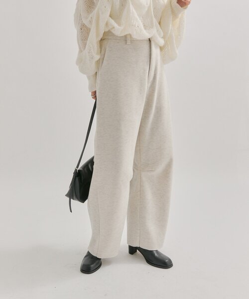 mystic（ミスティック）の「【WEB限定/年間総売上1位！】裏起毛カーブスウェットパンツ（その他パンツ・レディース・ブラウン/ライトグレー/チャコールグレー・0/1/2）」の5枚目の写真