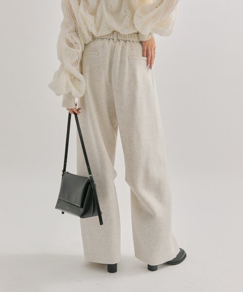 mystic（ミスティック）の「【WEB限定/年間総売上1位！】裏起毛カーブスウェットパンツ（その他パンツ・レディース・ブラウン/ライトグレー/チャコールグレー・0/1/2）」の6枚目の写真