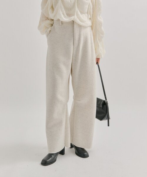 mystic（ミスティック）の「【WEB限定/年間総売上1位！】裏起毛カーブスウェットパンツ（その他パンツ・レディース・ブラウン/ライトグレー/チャコールグレー・0/1/2）」の9枚目の写真