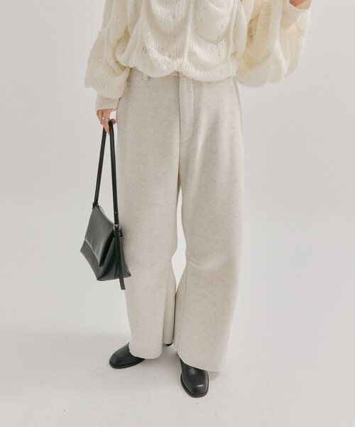 mystic（ミスティック）の「【WEB限定/年間総売上1位！】裏起毛カーブスウェットパンツ（その他パンツ・レディース・ブラウン/ライトグレー/チャコールグレー・0/1/2）」の10枚目の写真