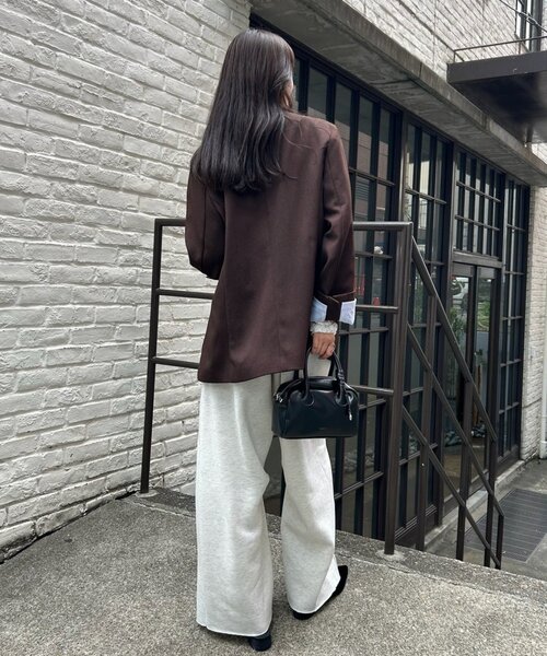 mystic（ミスティック）の「【WEB限定/年間総売上1位！】裏起毛カーブスウェットパンツ（その他パンツ・レディース・ブラウン/ライトグレー/チャコールグレー・0/1/2）」の22枚目の写真