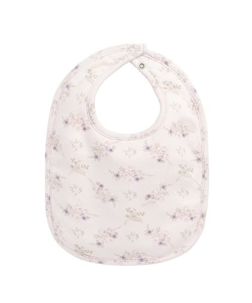 JAMIE KAY(ジェイミーケイ)の「スタイ Sweet Pea Floral /オーガニックコットン(スタイ/よだれかけ・キッズ・ライトピンク・F)」の2枚目の写真