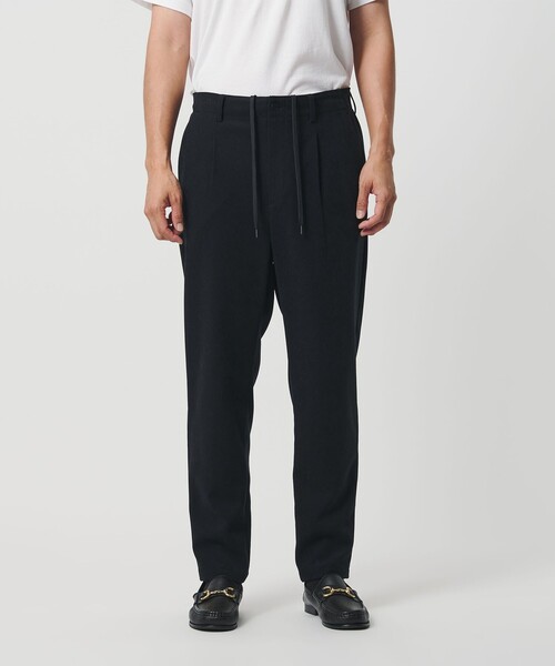 ブラッシュド ツイル ワンプリーツ テーパード パンツ NO.5