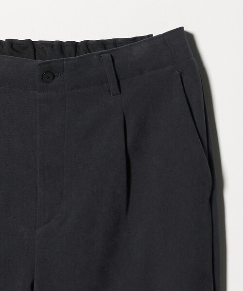 BEAUTY&YOUTH UNITED ARROWS（ビューティーアンドユースユナイテッドアローズ）の「ブラッシュド ツイル ワンプリーツ テーパード パンツ NO.5（スラックス・メンズ・ネイビー/ダークグレー・M/L/XL/S）」の15枚目の写真