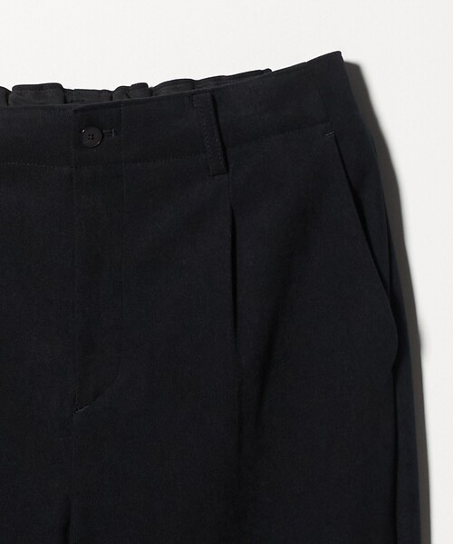 BEAUTY&YOUTH UNITED ARROWS（ビューティーアンドユースユナイテッドアローズ）の「ブラッシュド ツイル ワンプリーツ テーパード パンツ NO.5（スラックス・メンズ・ネイビー/ダークグレー・M/L/XL/S）」の6枚目の写真