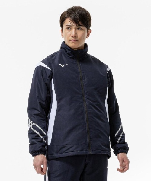 Mizuno MCライン ブレスサーモジャケット XLサイズ 定価12650円 セール】ミズノ MCライン ブレスサーモ中綿ウォーマージャケット