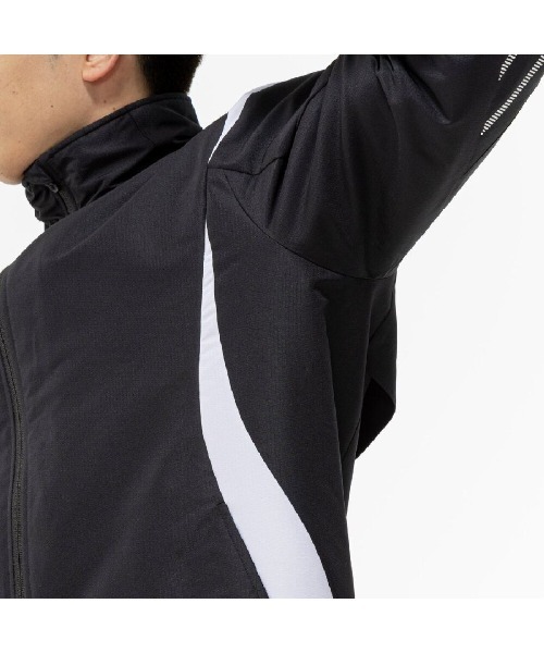 MIZUNO(ミズノ )の「ミズノ MCライン ブレスサーモ中綿ウォーマージャケット(ジャージ・メンズ・ブラック/ネイビー・M/L/LL/3L)」の8枚目の写真
