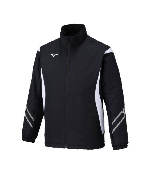 MIZUNO(ミズノ )の「ミズノ MCライン ブレスサーモ中綿ウォーマージャケット(ジャージ・メンズ・ブラック/ネイビー・M/L/LL/3L)」の10枚目の写真