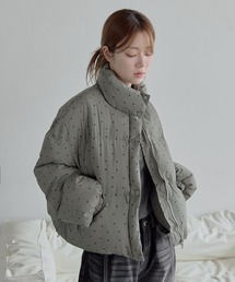 UNE MANSION ビンテージリブニットカラーダウンペンディンジャンバー UNE MANSION（ユヌマンション）の「【UNE ORIGINAL】【新色