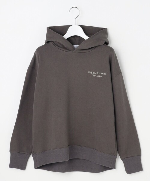 J.PRESS Ladies(J.プレス レディス)の「【WEB限定】ロゴ裏毛 パーカー(パーカー・レディース・ふじ色系/サックスブルー系/ベージュ系/ネイビー系/グレー系・SMALL)」の7枚目の写真