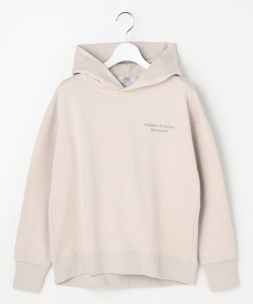 J.PRESS Ladies(J.プレス レディス)の「【WEB限定】ロゴ裏毛 パーカー(パーカー・レディース・ふじ色系/サックスブルー系/ベージュ系/ネイビー系/グレー系・SMALL)」の12枚目の写真
