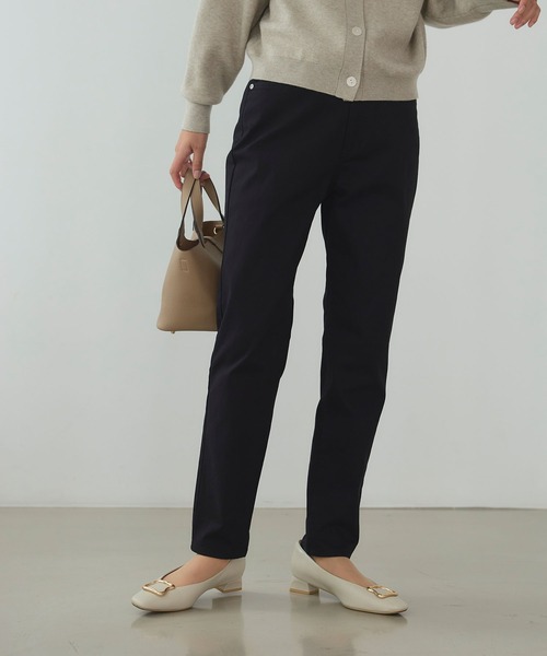 CROSS FUNCTION(クロスファンクション)の「《ストレッチ 》エブ楽 裏起毛スキニーあたたか美脚パンツ【CROSS FUNCTION/クロスファンクション】(その他パンツ・レディース・ブラック/ライトベージュ/ブルー/ネイビー・S/M/L/LL)」の13枚目の写真