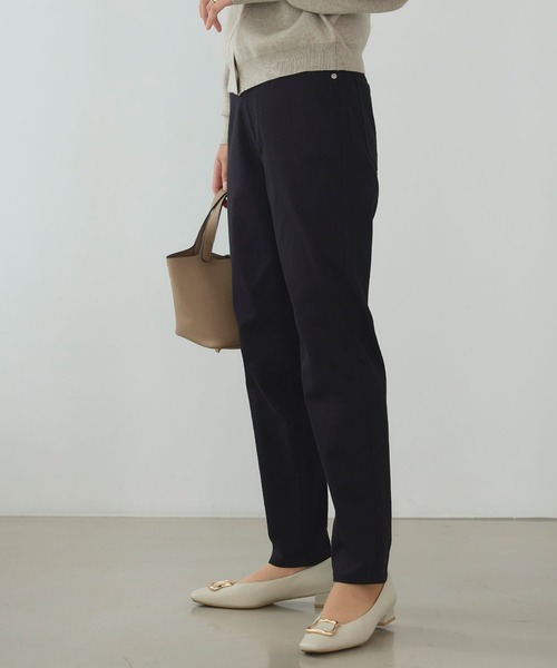 CROSS FUNCTION(クロスファンクション)の「《ストレッチ 》エブ楽 裏起毛スキニーあたたか美脚パンツ【CROSS FUNCTION/クロスファンクション】(その他パンツ・レディース・ブラック/ライトベージュ/ブルー/ネイビー・S/M/L/LL)」の14枚目の写真