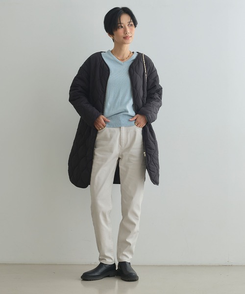 CROSS FUNCTION(クロスファンクション)の「《ストレッチ 》エブ楽 裏起毛スキニーあたたか美脚パンツ【CROSS FUNCTION/クロスファンクション】(その他パンツ・レディース・ブラック/ライトベージュ/ブルー/ネイビー・S/M/L/LL)」の22枚目の写真