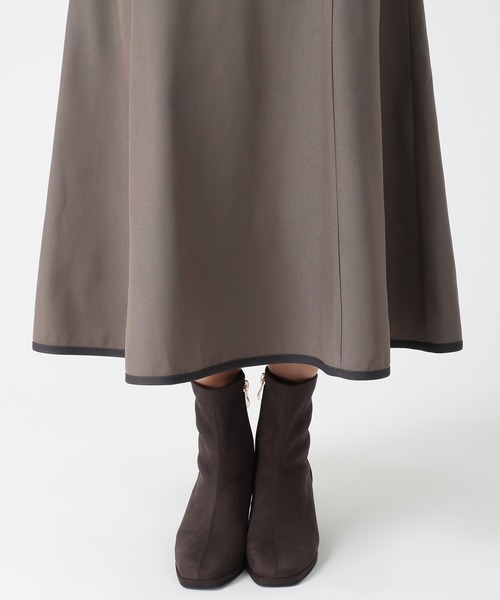 MISCH MASCH（ミッシュマッシュ）の「2025秋冬新作 コード刺繍ジャンスカ（ジャンパースカート・レディース・モカ/ワイン/グレー・M/S）」の16枚目の写真