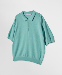 SIGNATURE（シグネチャ）の「PK Knitwear Half-T-shirt [Mint]（ポロシャツ・メンズ）」