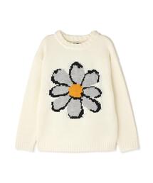 【WEB&DEPOT限定】DankeSchon/ダンケシェーン/1.5GG FLOWER KNIT