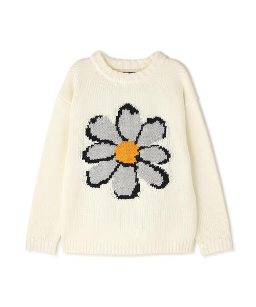 DANKE SCHON(ダンケシェーン)の「【WEB&DEPOT限定】DankeSchon/ダンケシェーン/1.5GG FLOWER KNIT(ニット/セーター・レディース・ホワイト系2/ブラック/レッド・L/XL/M)」の22枚目の写真
