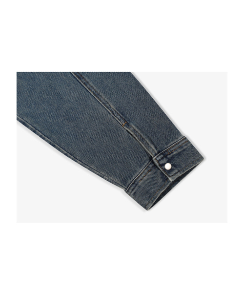 GUBIN(グビン)の「ヴィンテージウォッシングライントラッカージャケット(デニムジャケット・レディース・その他・MEDIUM/LARGE)」の6枚目の写真